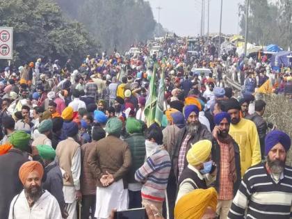 Farmers reach Ghazipur border, Haryana's largest organization supports agitation | गाझीपूर सीमेवर पोहोचले शेतकरी, हरियाणाच्या सर्वात मोठ्या शेतकरी संघटनेचा आंदोलनाला पाठिंबा