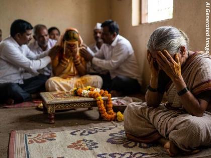 हळदीत आनंदाने नाचले अन् मुलीची पाठवणी करण्याआधीच बापाचा मृत्यू; पालघरमधील ह्रदयद्रावक घटना - Marathi News | A heartbreaking incident of a father dying on his daughter's wedding day took place in Mokhada taluka of Palghar district. | Latest thane News at Lokmat.com