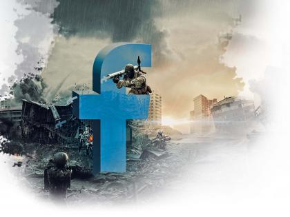 The word war on the Facebook is very dangerous for the nation.. | फेसबुकवरचे युद्ध