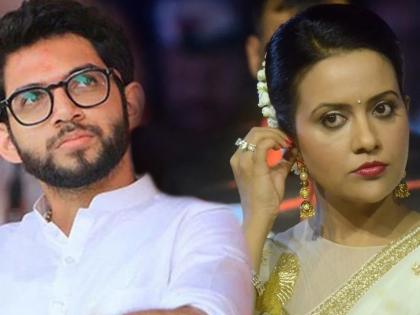 Amrita Fadnavis 'Pun' reacts to Aditya Thackeray's tweet about devendra fadanvis MMG | आदित्य ठाकरेंच्या 'Bangles' ट्विटला अमृता फडणवीसांचा 'Pun' रिप्लाय