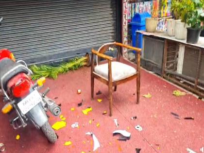 'The Liquid Leisure Lounge' bar which was sealed by the police was vandalized by the Pate Pawan organization | VIDEO: पोलिसांनी सील केलेल्या ‘द लिक्विड लिझर लाऊंज’ बारची पतित पावन संघटनेकडून तोडफोड