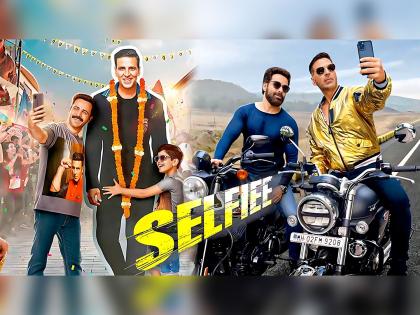 Akshay kumar movie Selfiee Twitter Review netizen called this movie is Disaster | Selfiee Twitter Review: क्या बोलती है पब्लिक? अक्षय कुमारचा 'सेल्फी' पाहून चाहते निराश, म्हणाले...