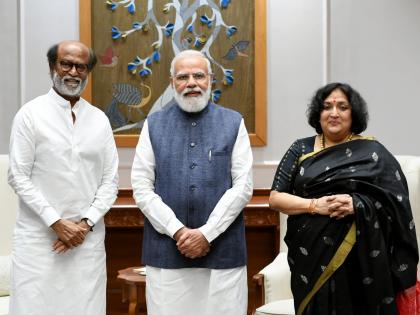 'सुपरस्टार रजनीकात देशातील एकाच नेत्याला ट्विटरवर करतात फॉलो'