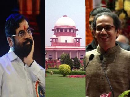 Uddhav Thackeray vs Eknath Shinde Supreme Court: Shock to Shinde faction, Chief Justice chandrachud withdraws shield of nabam rebia verdict maharashtra politics | Uddhav Thackeray vs Eknath Shinde Supreme Court: शिंदे गटाला धक्का, ज्याची ढाल केली, तिच सरन्यायाधीशांनी काढून घेतली