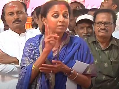 If this government doesn't give us milk price hike as soon as possible we all have to go on a fast Supriya Sule's warning to the government | "...तर आपण सर्वांनी उपोषणाला बसायचे आहे, मी स्वतः उपोषणाला बसणार"; सुप्रिया सुळे यांचा सरकारला इशारा