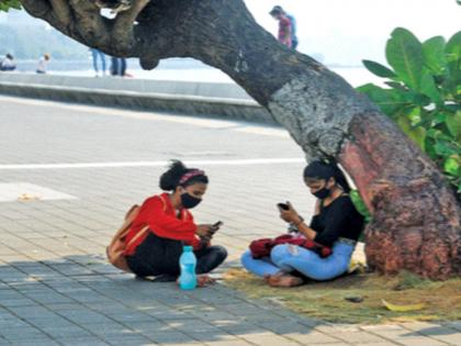 Mumbai's mercury rises; Temperatures above 38 degrees | मुंबईचा पारा चढला; तापमान ३८ अंशांपेक्षा अधिक