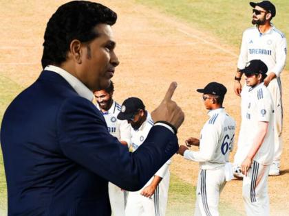 Sachin Tendulkar questions India's preparation after unprecedented whitewash vs NZ | टीम इंडियातील दोघांना 'शाब्बासकी'! सचिन तेंडुलकरनं बाकीच्या मंडळींचे टोचले कान