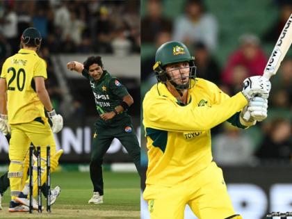 AUS vs PAK 1st ODI Australia Won By 2 Wickets Against Pakistan Pat Cummins Played Important Inning | पाक गोलंदाजांनी मॅचमध्ये रंगत आणली; पण पॅट कमिन्सची बॅट तळपली अन्...   