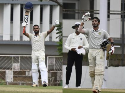 Ranji Trophy Snehal Kauthankar And Kashyap Bakle Two Goa batters smash triple centuries in 606-run stand, declare 19 short of world record | Ranji Trophy : एका डावात दोघांची ट्रिपल सेंच्युरी; डाव घोषित केल्यामुळं हुकली वर्ल्ड रेकॉर्डची संधी