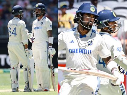 AUS vs IND Yashasvi Jaiswal and KL Rahul Became First Indian Pair In 20 Years To 100-run stand for the first wicket in Test cricket in Australia | IND vs AUS : यशस्वी-KL राहुलची कमाल! जे २० वर्षांत जमलं नाही ते या जोडीनं करुन दाखवलं