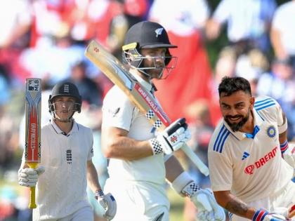 NZ vs ENG 1st Test Kane Williamson beats Virat Kohli Joe Root for stellar Test run-scoring milestone first NZ player to achieve feat See Record | किंग कोहली अन् रुटपेक्षाही फास्टर ठरला Kane Williamson; जाणून घ्या त्याचा खास रेकॉर्ड