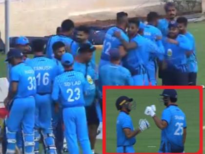 Syed Mushtaq Ali Trophy 2024 Shivam Dube And Suryansh Shedge Pulled Off A Terrific Win Mumbai Into Semis Play Against Hardik Pandya Baroda | SMAT : शिवम-सूर्यांशचा धमाका; मुंबई संघाच्या 'हार्दिक' स्वागतासाठी सेमीत पांड्या बंधूंचा ताफा