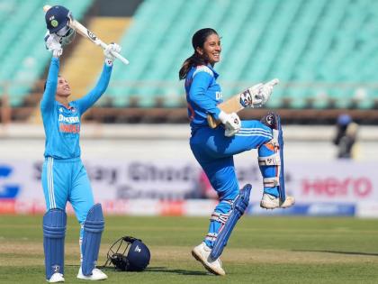 ICC ODI Rankings Smriti Mandhana Inches Closer To Top Spot Jemimah Rodrigues Moves To This Position Check Details | ICC ODI Rankings : स्मृती मानधना नंबर वनच्या दिशेनं; मुंबईकर जेमिमालाही झाला फायदा
