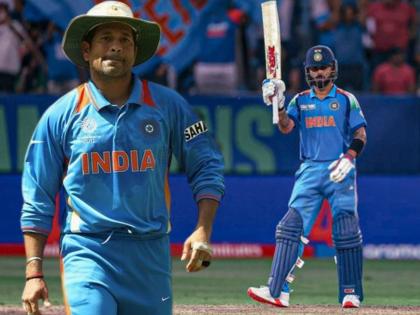 Sachin Tendulkar Virat Kohli