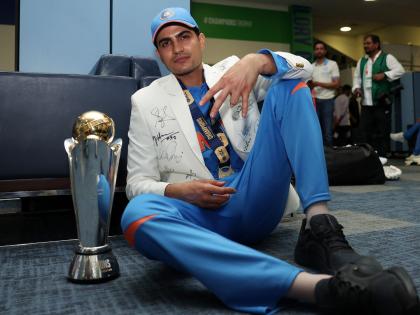 Champion vice-captain Shubman Gill wins ICC award, beats Smith-Phillips | चॅम्पियन उपकर्णधार शुबमन गिलनं जिंकला ICC चा पुरस्कार; स्मिथ-फिलिप्सला दिली 'धोबीपछाड'