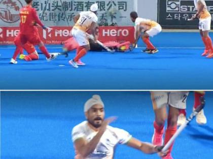 Asian Champions Trophy 2024 India vs China Final Harmanpreet Singh Lead India Hockey Team defeats China jugraj singh Goal And Win Historic 5th Trophy | Asian Champions Trophy 2024 : सिंग इज किंग! चीन झुंजले! पण जुगराजच्या गोलनं भारतानं पाचव्यांदा जिंकली ट्रॉफी