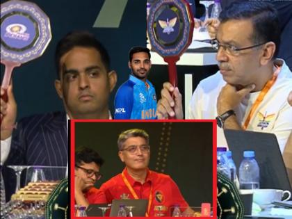 ipl auction 2025 player auction full list base price mi rcb csk srh gt pbks rr dc lsg kkr Bhuvneshwar Kumar Goes The Royal Challengers Bengaluru INR 10.75 Crore | IPL Auction 2025: भुवीसाठी MI अन् LSG यांच्यात 'बोली युद्ध'; होऊ दे खर्च म्हणत शेवटी RCB नं मारली बाजी