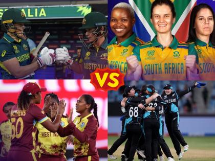 ICC Womens T20 World Cup 2024 Australia Women vs South Africa Women 1st Semi Final At Dubai And West Indies Women vs New Zealand Women 2nd Semi Final Sharjah | Womens T20 World Cup :२ वर्ल्ड चॅम्पियन्स तर पाटी कोरी असणाऱ्या २ संघांनी गाठली सेमी