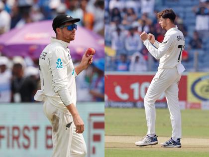 India vs New Zealand, 2nd Test Mitchell Santner Claims Career Best Figures With First Five wicket haul First India's batting collapse in Pune Test | टीम इंडियाविरुद्ध सर्वोत्तम कामगिरी; Mitchell Santner च्या नावे झाला हा खास रेकॉर्ड