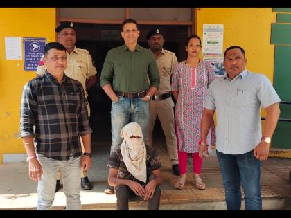 A 30-year-old youth was caught red-handed with ganja by Vasco police | ३० वर्षीय तरुणाला वास्को पोलीसांनी गांजासहीत रंगेहात पकडला