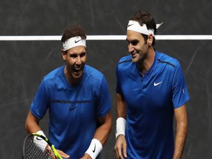 Roger Federer, Rafael Nadal record new milestone | नदाल व फेडररने गाठली विक्रमांची उंची; टाकले दिग्गजांना मागे 