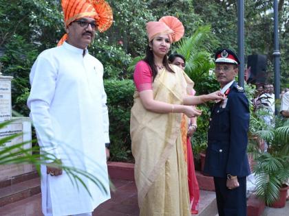 Republic Day celebrated with enthusiasm in Kalyan Dombivli Municipal Corporation | कल्याण डोंबिवली महानगरपालिकेमध्ये प्रजासत्ताक दिन उत्साहात साजरा 