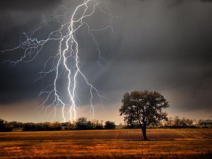 Three people, including a woman, were killed in a lightning strike in Jalgaon district | जळगाव जिल्ह्यात वीज पडून महिलेसह तीन जण ठार 