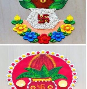 मार्गशीर्ष महिन्याच्या गुरूवारी दारासमोर काढा सोपी सुबक रांगोळी; १० आकर्षक सोप्या डिजाईन्स