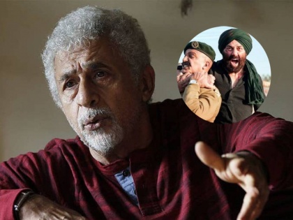 naseeruddin shah asks how films like kashmir files gadar 2 can become massive hit | 'काश्मीर फाईल्स', 'गदर 2' सारखे चित्रपट कसे हिट होऊ शकतात? नसीरुद्दीन शाह यांना पडला प्रश्न