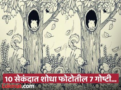 Optical Illusion : Can you find 7 Hiddean Things in this Photo, Only 2 percent of People Could Find! | Optical Illusion : 'या' फोटोत शोधायच्या आहेत 7 गोष्टी, केवळ 2 टक्के लोकच शोधू शकले!