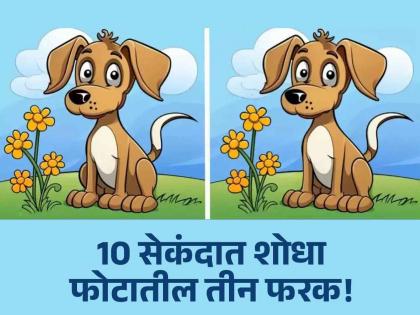 Optical illusion : Are you smarter than children then find 3 differences between these two pictures | Optical Illusion: एकसारखे दिसत असले तरी एकसारखे नाहीत हे फोटो, शोधून दाखवा फरक!