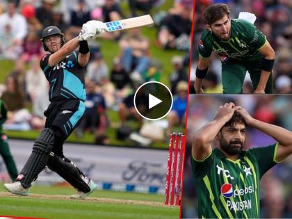 PAK vs NZ : 1:31 minutes video showcases all 16 Finn Allen sixes against Pakistan in 3rd T20I, Video | Finn Allen कडून पाकिस्तानी गोलंदाजीची चिरफाड होणारा 1:31 मिनिटांचा Video 