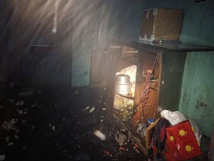 Anganwadi room fire in Mhapash, old woman injured, treatment underway | म्हापशात अंगणवाडीच्या खोलीला आग, वृद्ध महिला जखमी, उपचार सुरू