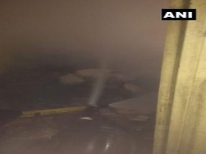 A fire in the store room at Kamgar Hospital, Thane | ठाण्यात कामगार रुग्णालयातील स्टोअर रूमला आग 