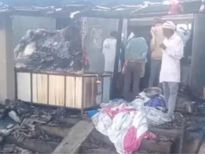 son burnt alive in front of parents on diwali in pratapgarh rajasthan heart wrenching fire accident | हृदयद्रावक! दिवाळीच्या पहिल्याच दिवशी घराला आग; आई-वडिलांसमोर लेकाचा होरपळून मृत्यू