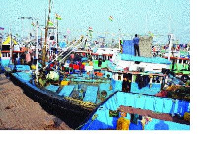  Marine fishing jam; Parsasinala Muhurat tomorrow! | सागरी मासेमारी ठप्प; पर्ससीनला उद्याचा मुहूर्त!