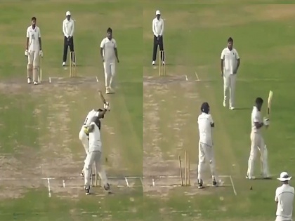 Match Fixing Video: 'Fixing' in live match! The batsman was deliberately dismissed, excitement in the cricket world... | VIDEO: लाईव्ह सामन्यात 'फिक्सिंग'! जाणूनबुजून बाद झाला फलंदाज, क्रिकेट विश्वात खळबळ...