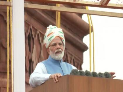 Independence Day 2022: 'Jai Jawawan, Jai Kisan, Jai Vigyaan, Jai Ansundhan'; PM Narendra Modi gave a new slogan | Independence Day 2022: 'जय जवान, जय किसान, जय विज्ञान, जय अनुसंधान'; नरेंद्र मोदींनी दिला नवा नारा