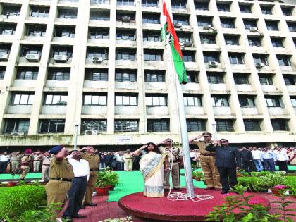 City of Independence Day | शहरात स्वातंत्र्य दिनाचा जल्लोष