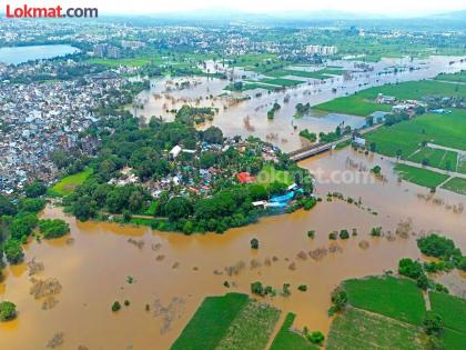 Flood waters have started receding in Kolhapur district due to reduced rainfall | कोल्हापूर जिल्ह्यात पावसाची उघडीप; पुराचे पाणी कमी होऊ लागले Flood waters have started receding in Kolhapur district due to reduced rainfall | कोल्हापूर जिल्ह्यात पावसाची उघडीप; पुराचे पाणी कमी होऊ लागले