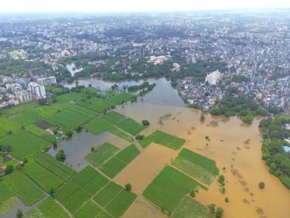 Heavy rains, floods cause damage to 34000 farmers on 9378 hectares in Kolhapur district | अतिवृष्टी, पुराचा फटका; कोल्हापूर जिल्ह्यातील ३४ हजार शेतकऱ्यांचे ९,३७८ हेक्टरवर नुकसान