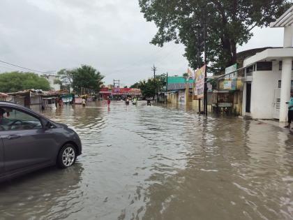 Heavy rains in Gondia district, flood situation in Deori, Saleksa talukas | गोंदिया जिल्ह्यात अतिवृष्टी, देवरी, सालेकसा तालुक्यात पूर परिस्थिती