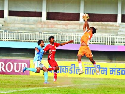  'Dilbahar', 'Ballopopal' entered the league: Satej soccer football tournament | ‘दिलबहार’,‘बालगोपाल’ साखळी फेरीत दाखल : सतेज चषक फुटबॉल स्पर्धा