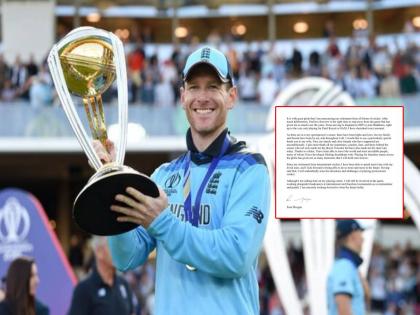 former england captain Eoin Morgan has announced his retirement from all forms of cricket  | Eoin Morgan: "क्रिकेटपासून दूर जाण्याची हीच ती योग्य वेळ", इयॉन मॉर्गनने केली निवृत्तीची घोषणा 