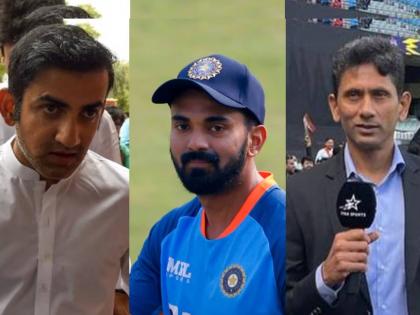 Former India player Gautam Gambhir praises KL Rahul and hits back at critics including Venkatesh Iyer  | "माजी क्रिकेटपटूंना मसाल्याचीच गरज असते...", राहुलच्या समर्थनार्थ गंभीरचा टीकाकारांवर 'प्रहार'