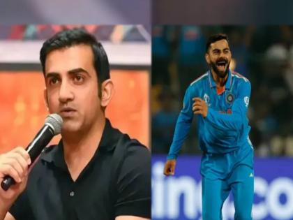 Former Indian team player Gautam Gambhir has said that broadcasters only focus on Virat Kohli so other players are underrated  | Gautam Gambhir On Virat Kohli : "प्रसारक केवळ विराटवरच फोकस करतात त्यामुळे...", गंभीरचा संताप