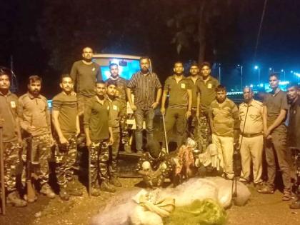 Three arrested for illegal fishing in Totladoh Reservoir, H paddle boat and a sack net seized | तोतलोडोह जलाशयात अवैध मासेमारी करणाऱ्यांना तीघांना अटक