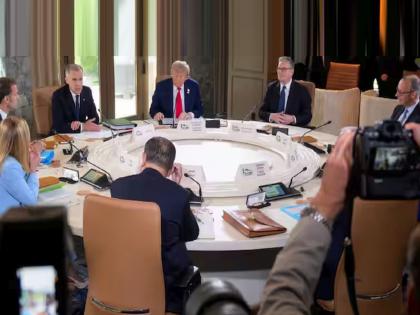 G7 summit Warning to Tehran Iran can never made a nuclear weapon All these countries support Israel | कधीही अण्वस्त्र तयार करू शकणार नाही इराण? G7 शिखर परिषदेतून तेहरानला इशारा; या सर्व देशांचा इस्रायलला पाठिंबा G7 summit Warning to Tehran Iran can never made a nuclear weapon All these countries support Israel | कधीही अण्वस्त्र तयार करू शकणार नाही इराण? G7 शिखर परिषदेतून तेहरानला इशारा; या सर्व देशांचा इस्रायलला पाठिंबा