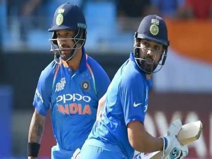 India vs New Zealand 2nd ODI: Rohit Sharma and Shikhar Dhawan broke Sachin tendulkar and virender sehwag ODI partnership record | India vs New Zealand 2nd ODI: 'हिटमॅन' व 'गब्बर' यांनी तेंडुलकर, सेहवागलाही मागे टाकले