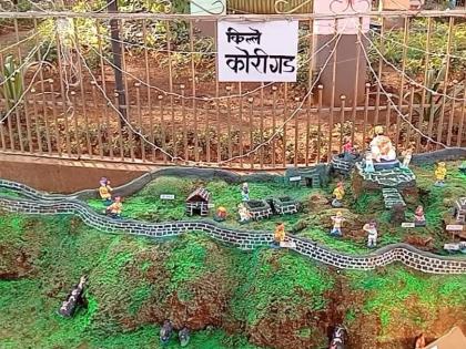 inauguration of fort exhibition in ulhasnagar | गड किल्ले प्रदर्शनाचे उद्घाटन